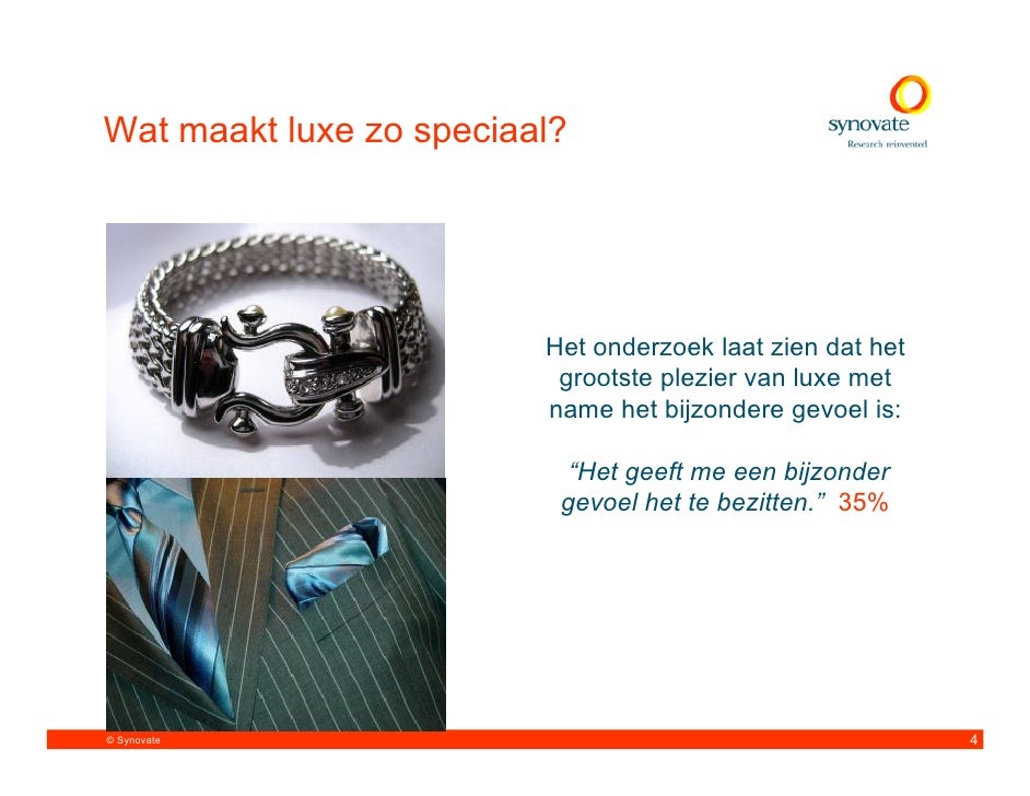 Synovate NL 2010 01 Luxe Merken 2010 01 onderzoek luxe merken
