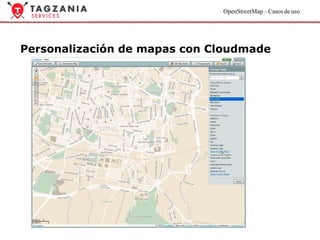 La librería Mapnik permite la personalización para obtener conjuntos propios de tiles. 