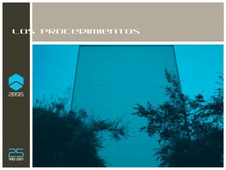 Los procedimientos 