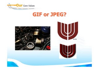 GIF or JPEG?
 