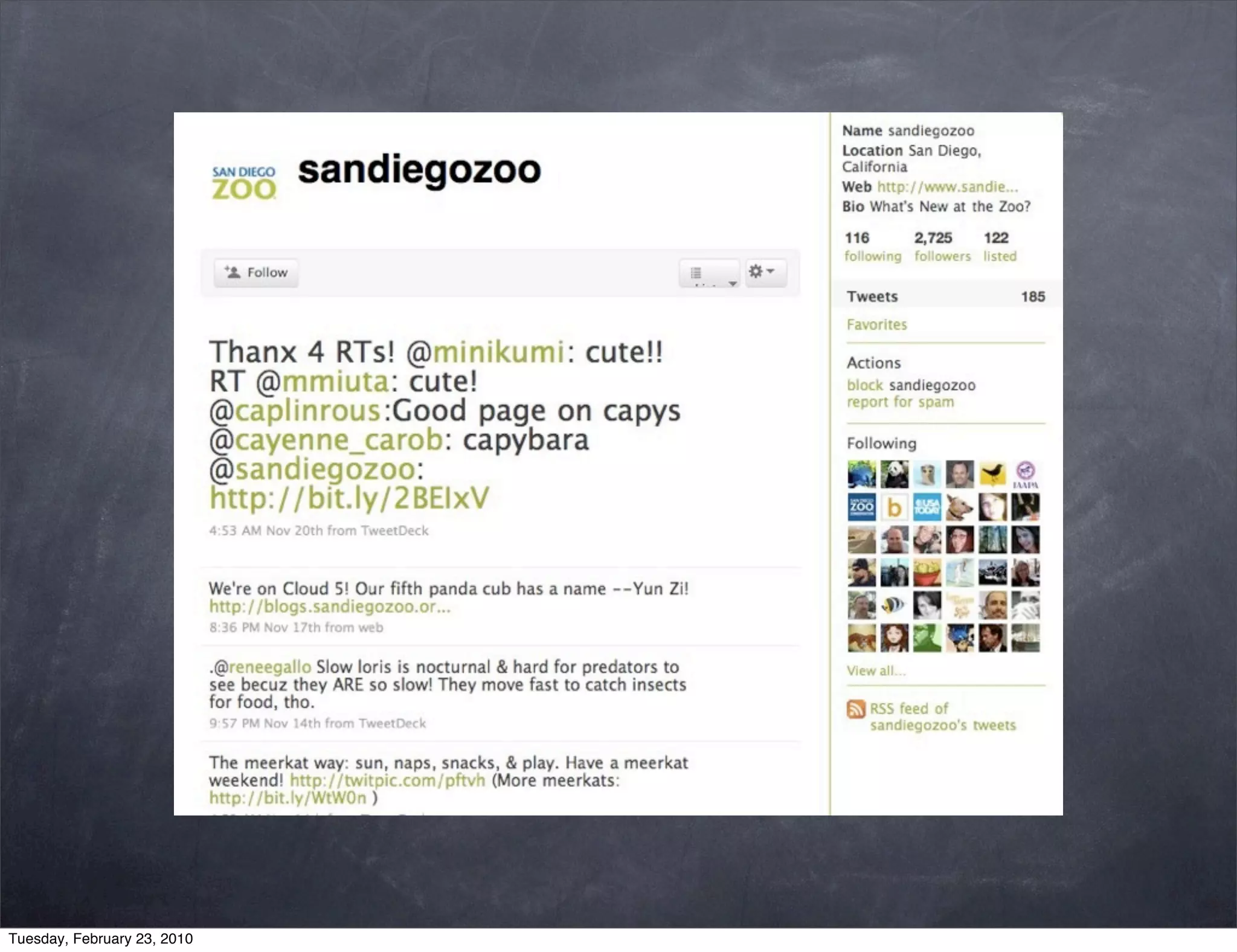 Tuesday, February 23, 2010
 