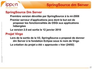 Import-Package Manifest-Version : 1.0 Bundle-ManifestVersion : 2 Bundle-Version : 2.1.6 Bundle-Name : Logutil Bundle Bundle-SymbolicName : logutil Export-Package :  com.ippon.osgi.util; version =2.1 Import-Package : org.apache.log4j; version ="[1.2.15,1.2.15]" 