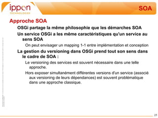 A influencer très fortement la création de la spécification OSGi nommée « Blueprint Container ». La v2 est d'ailleurs son implémentation de référence 