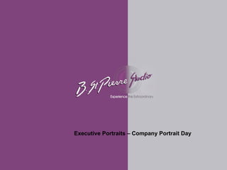 Executive Portraits – Company Portrait Day 
