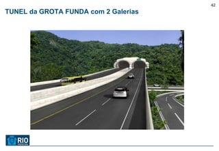 42
TUNEL da GROTA FUNDA com 2 Galerias
 