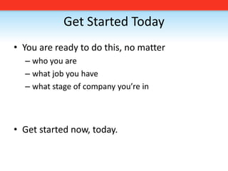 Make proportional investments in prevention at all five levels of the hierarchy.