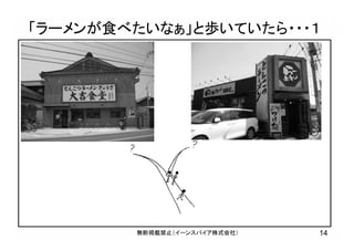 「ラーメンが食べたいなぁ」と歩いていたら・・・１
14無断掲載禁止（イーンスパイア株式会社）
 