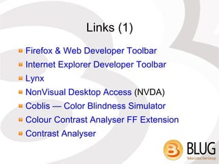 What is “Accessibility” Accessibility make content accessible to a wider range of people with disabilities, including blindness and low vision, deafness and hearing loss, learning disabilities, cognitive limitations, limited movement, speech disabilities, photosensitivity and combinations of these.  