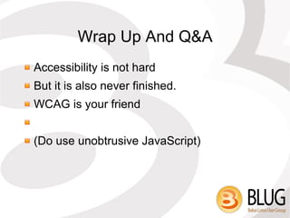Accessibility Is More! It's not about the “Disability Discrimination Act 1995” (UK), the “Americans with Disabilities Act of 1990” or any other law. 