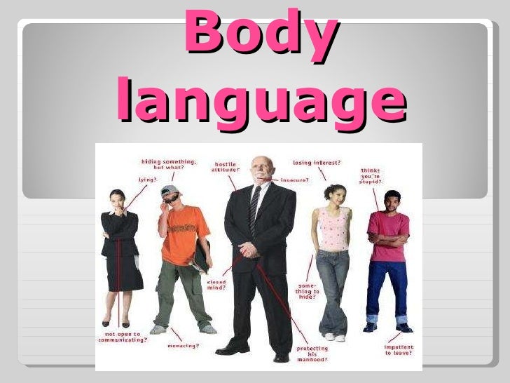 Презентация на тему body language