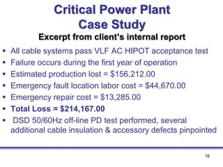 Assuring Reliability of Critical Power Cable Systems | PDF