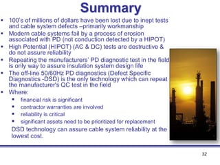 Assuring Reliability of Critical Power Cable Systems | PDF