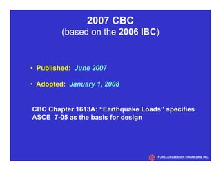 Special Seismic certification for ME Systems for OSHPD Projects | PDF