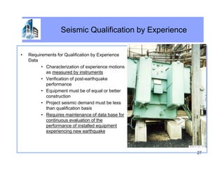 Special Seismic Certification OSHPD | PDF