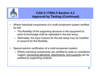 Special Seismic Certification OSHPD | PDF