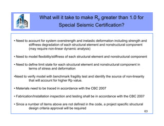 Special Seismic Certification OSHPD | PDF