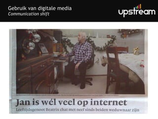Gebruik van digitale media Communication shift 