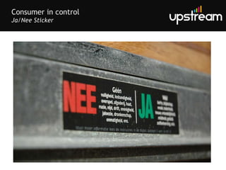 Consumer in control Ja/Nee Sticker 