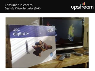 Consumer in control Digitale Video Recorder (DVR) 