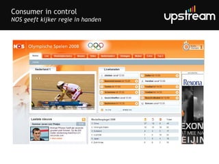 Consumer in control NOS geeft kijker regie in handen 
