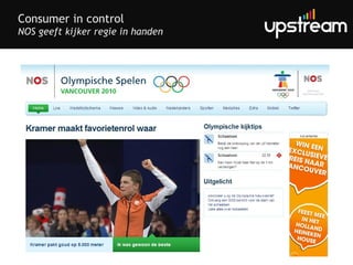 Consumer in control NOS geeft kijker regie in handen 