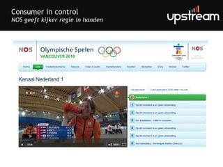 Consumer in control NOS geeft kijker regie in handen 