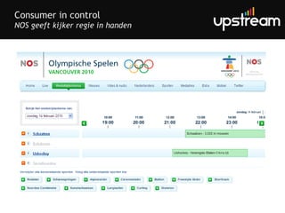 Consumer in control NOS geeft kijker regie in handen 