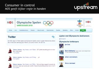 Consumer in control NOS geeft kijker regie in handen 