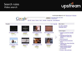 Search rules Video search 