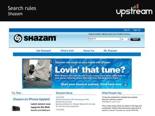 Search rules Shazam 