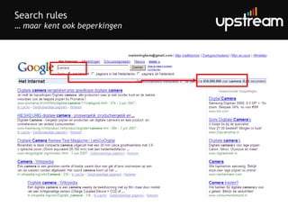 Search rules … maar kent ook beperkingen 