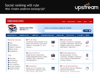 Social ranking will rule Wat vinden anderen belangrijk? 