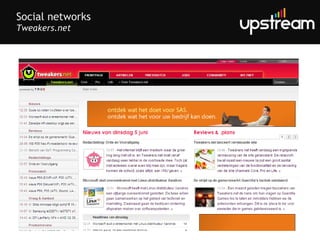 Social networks Tweakers.net 