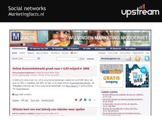 Social networks Marketingfacts.nl 