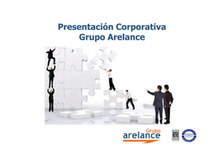 Presentación Corporativa
    Grupo Arelance
 