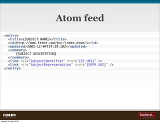 Atom feed




  W E B V E V E R I E T


fredag 16. april 2010
 