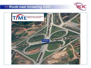 >>Route naar invoering CGO