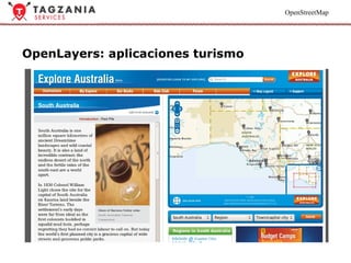OpenLayers: aplicaciones turismo 
