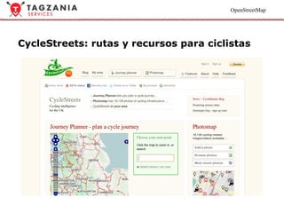 CycleStreets: rutas y recursos para ciclistas 