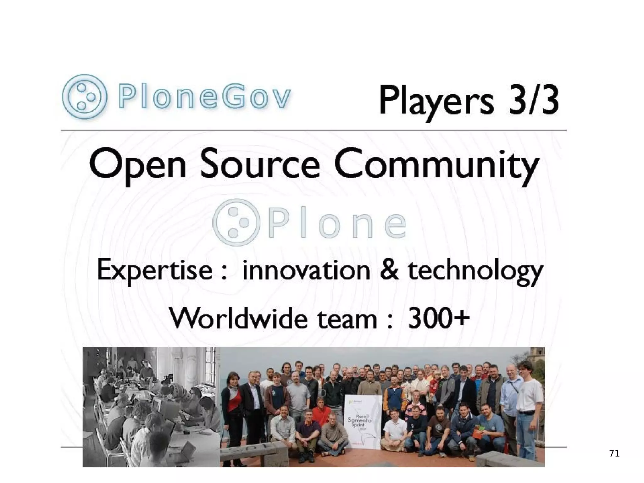 Interneterako software eta estrategia
               www.codesyntax.com




                                        71
 