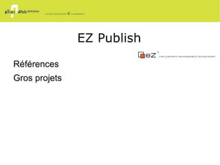 Ils fournissent une chaîne de publication (workflow) offrant par exemple la possibilité de mettre en ligne le contenu des documents ; 
