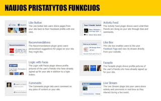 Netiesioginė reklama socialiniuose tinkluose + f8 konferencijos mini apžvalga