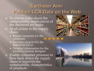 Define the goals of the assessment