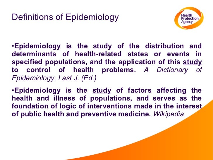 Introduction to Epidemiology and Surveillance