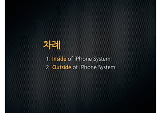 차례
 Inside     
 Outside               
 