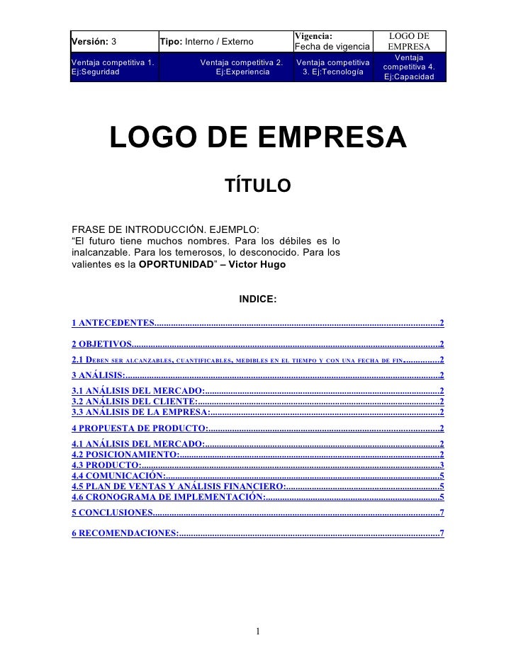 Formato Informe De Productos Y Servicios Telecomunicaciones