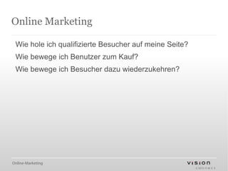 Suchmaschinen (SEO/SEM) 