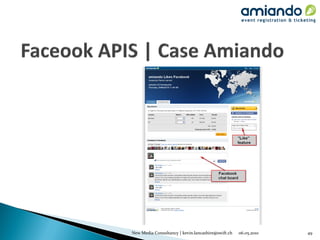 New Media Consultancy | kevin.lancashire@swift.ch   06.05.2010   49
 