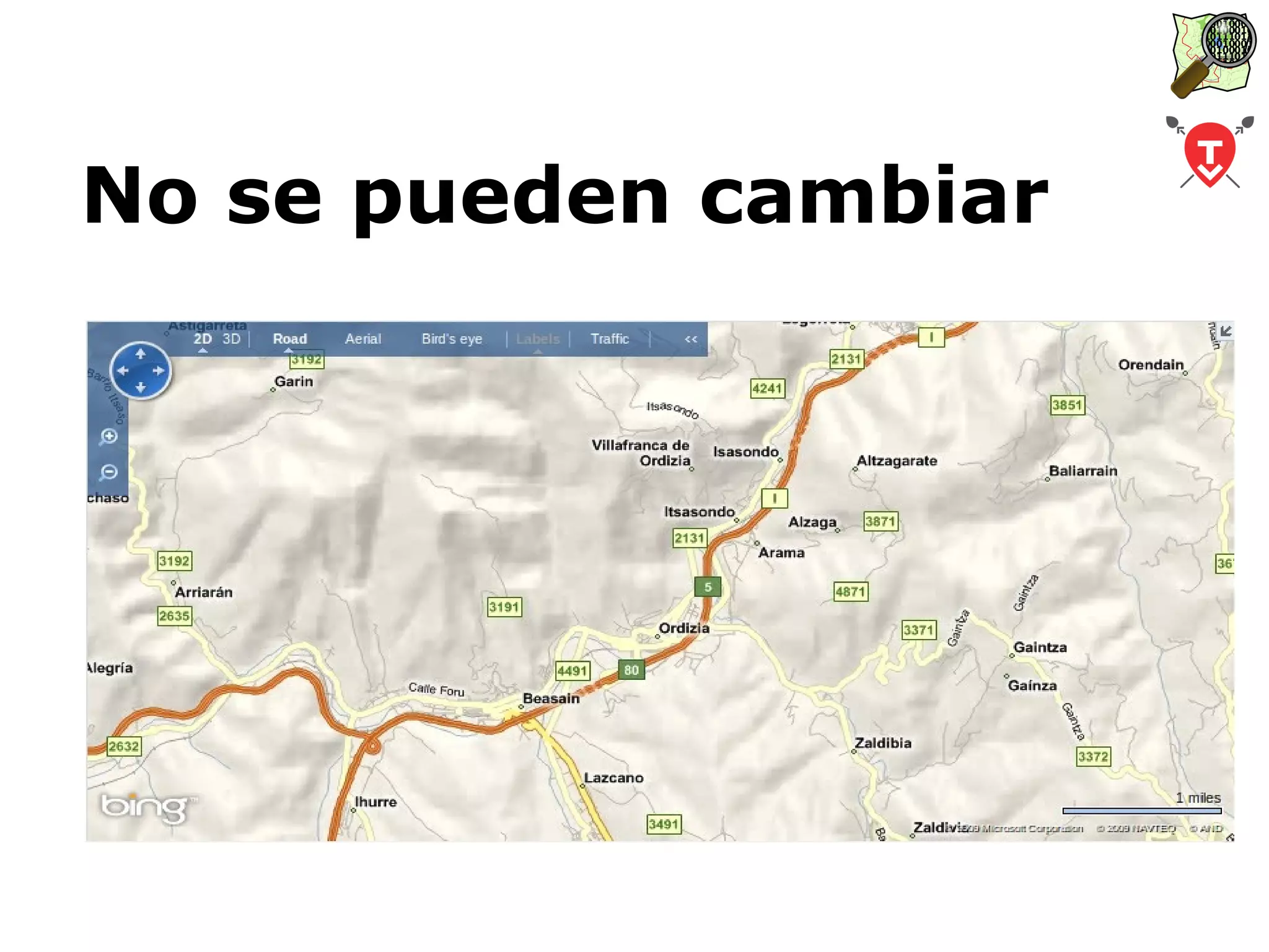 No se pueden reutilizar los datos