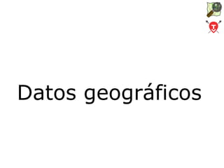 Datos geográficos 